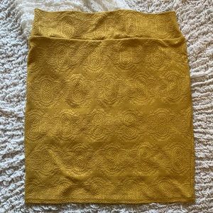 Mustard Cassie skirt 2XL